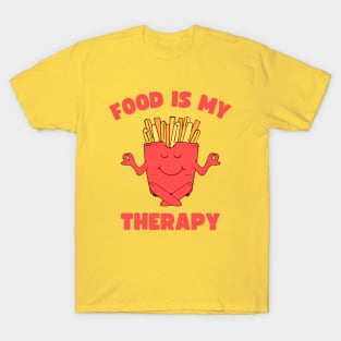 Food Is My Therapy T-Shirt